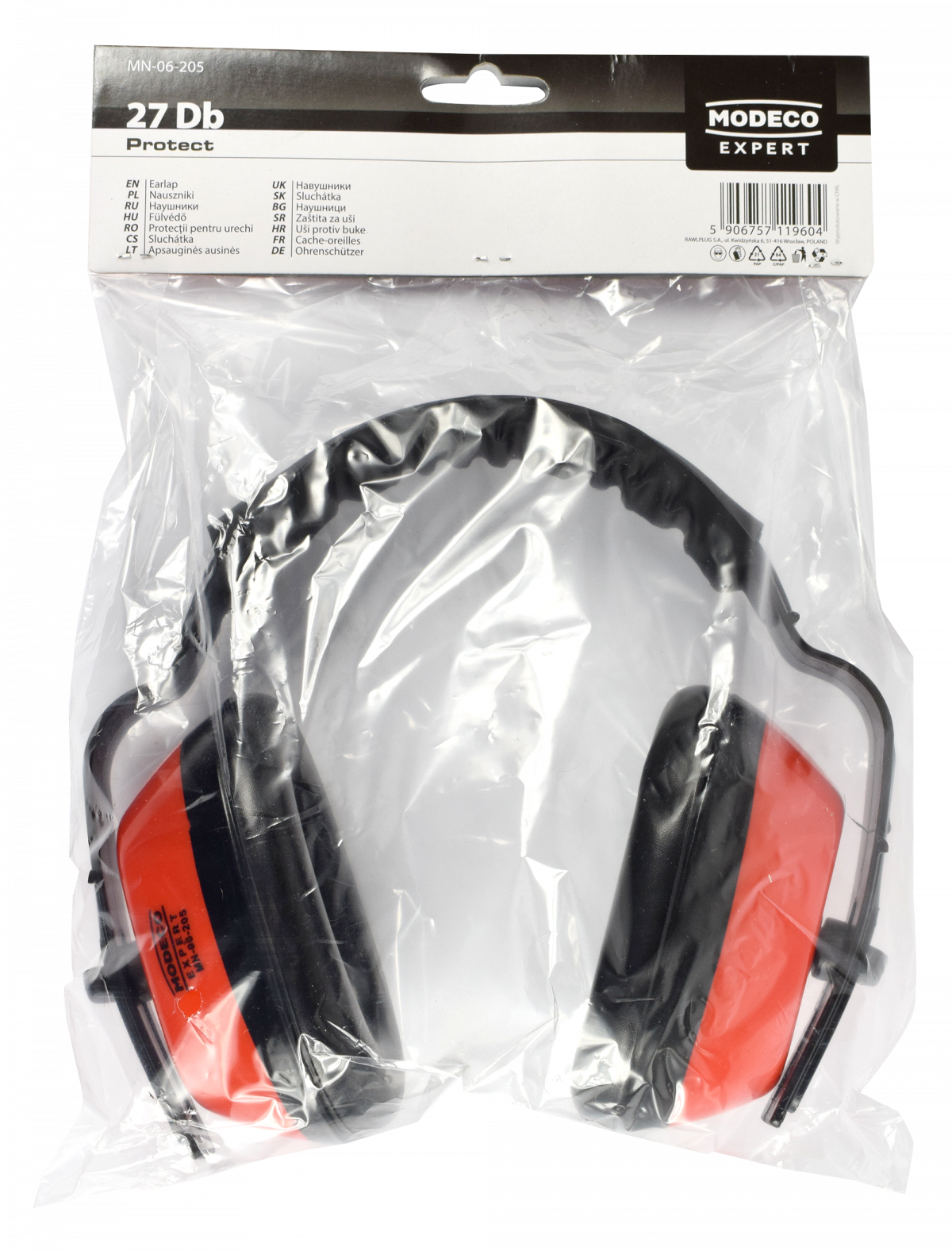 MN-06-205 Safety earmuffs comfort